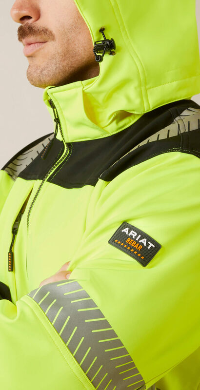Rebar Hi-Vis Softshell Jacket 05